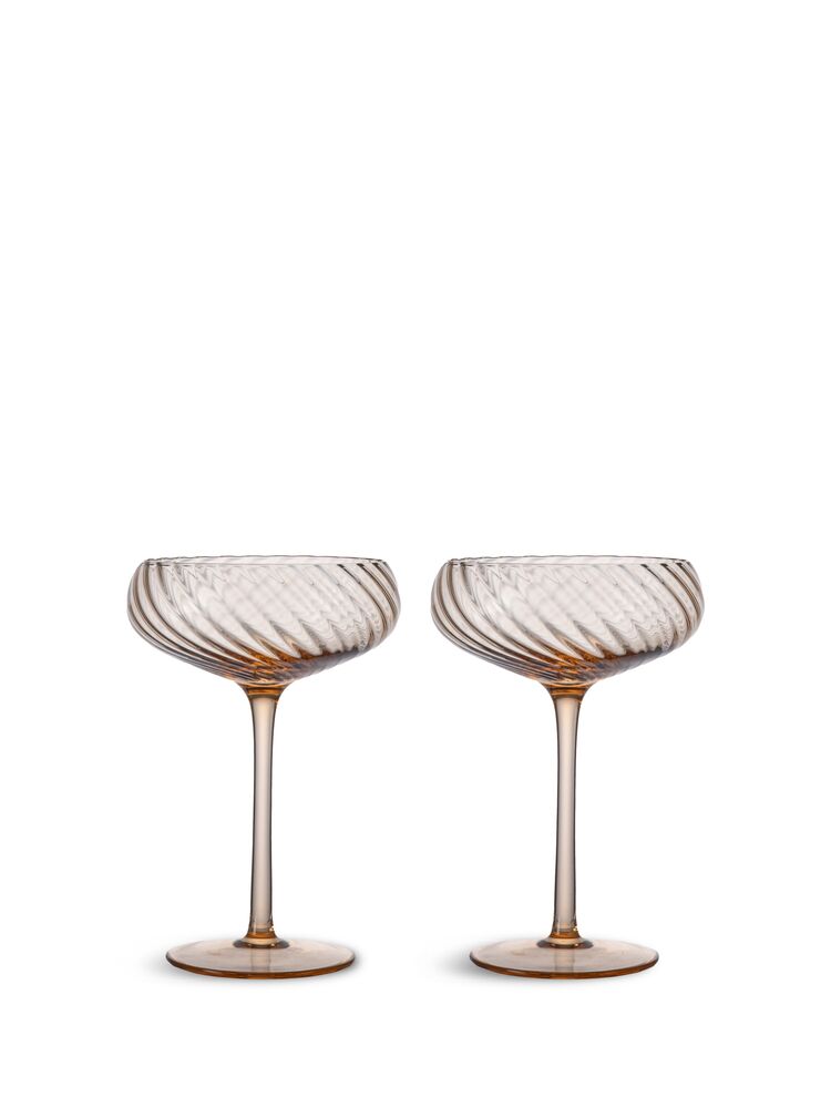 BYON Opacit peach champagneskål